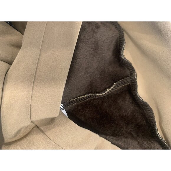 (E-195) worm leggings womens size M beige strech - Picture 6 of 6